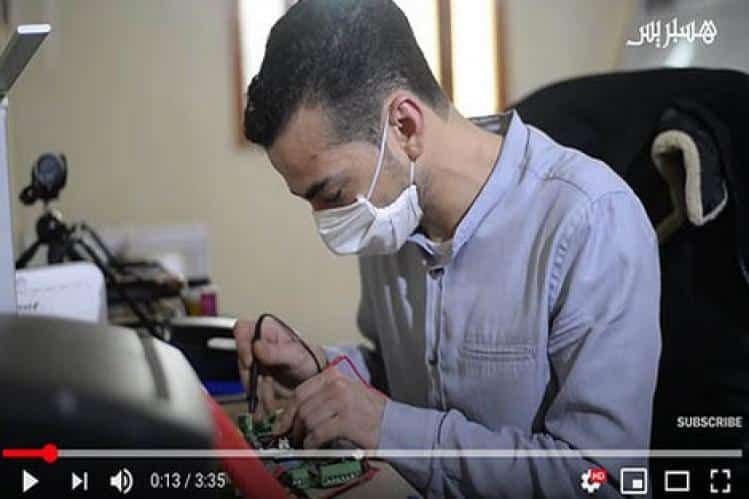 Un marocchino sviluppa un dispositivo mobile innovativo per migliorare la respirazione a T