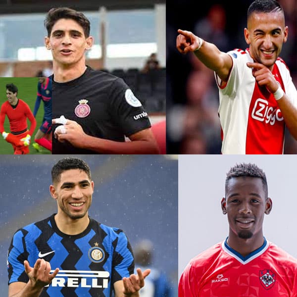 Giocatori marocchini che stanno brillando nei principali campionati europei