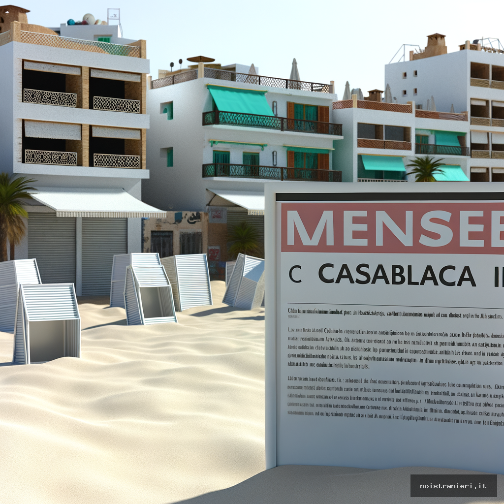 Casablanca stop noleggio spiagge 2026