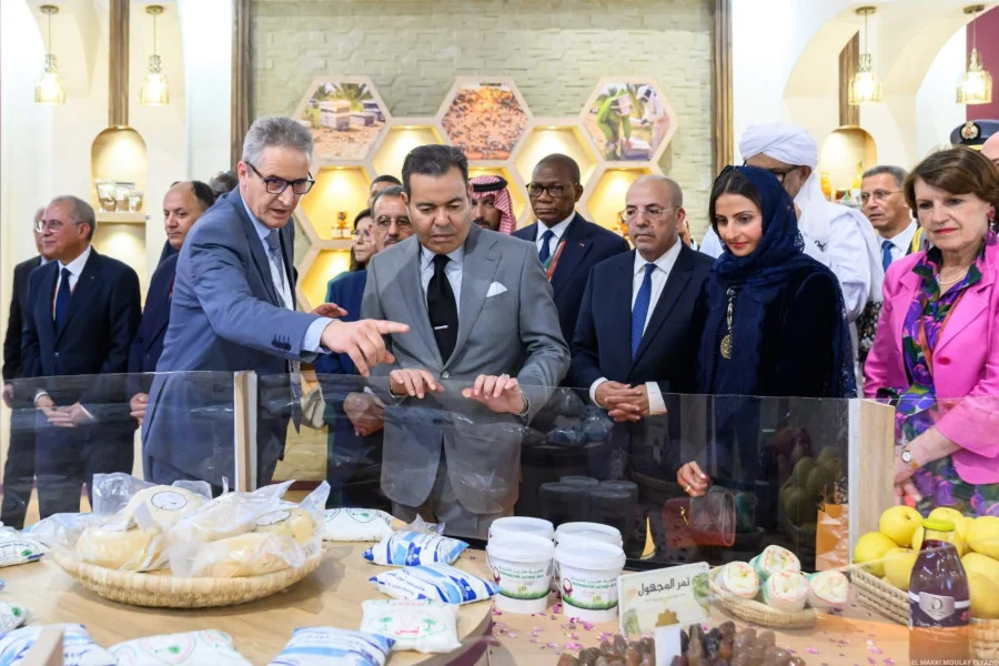 Fiera Agricoltura Meknes 2026 con Prince Moulay Rachid