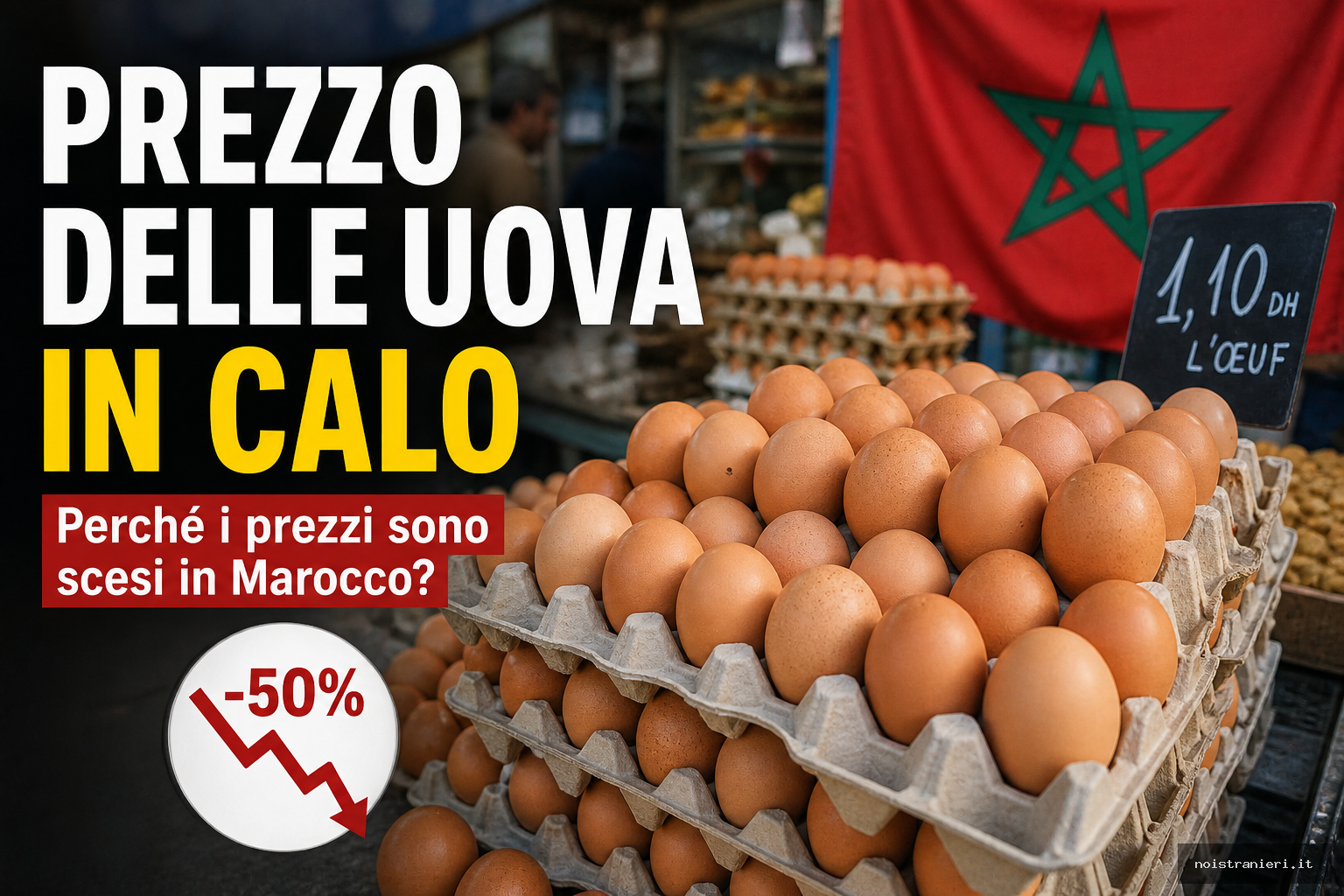 Perché il prezzo delle uova è crollato in Marocco? Ecco cosa sta succedendo davvero