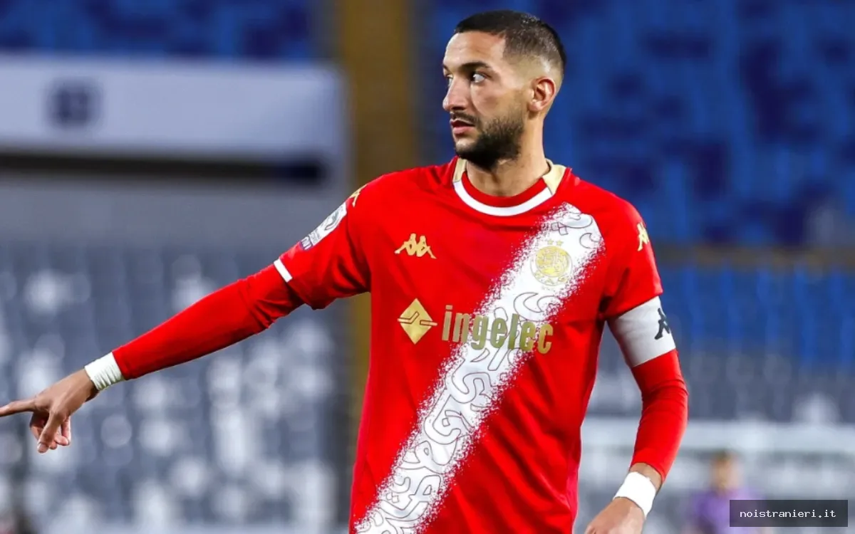Hakim Ziyech Wydad ritorno in campo 2026