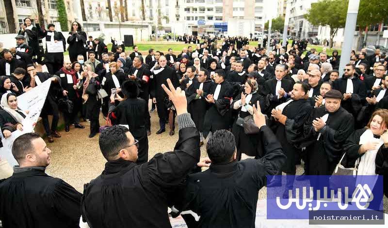 Avvocati marocchini protesta legge professione 2026
