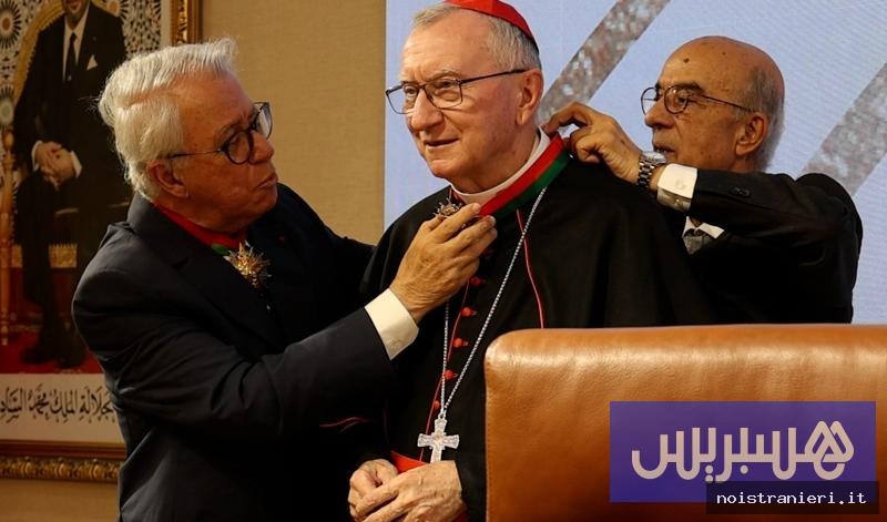 Cardinale Parolin membro onorario Accademia Marocco 2026
