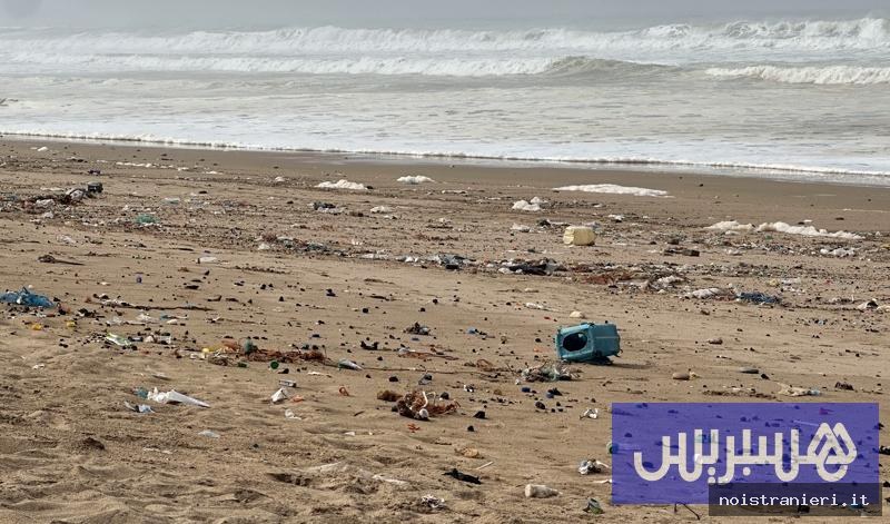 Inquinamento buste plastica coste Marocco 2026