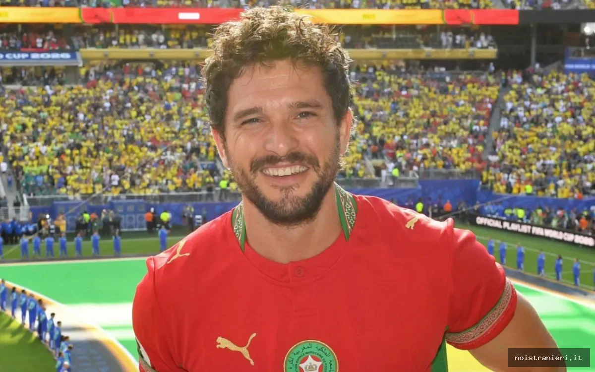 Kit Harington supporter Marocco Coppa del Mondo 2026