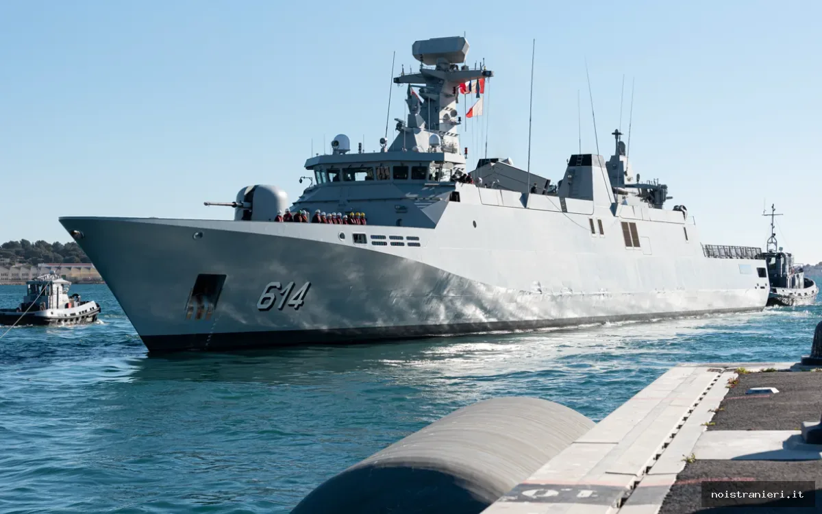 Marina Militare Marocchina esercizi Atlantico 2026