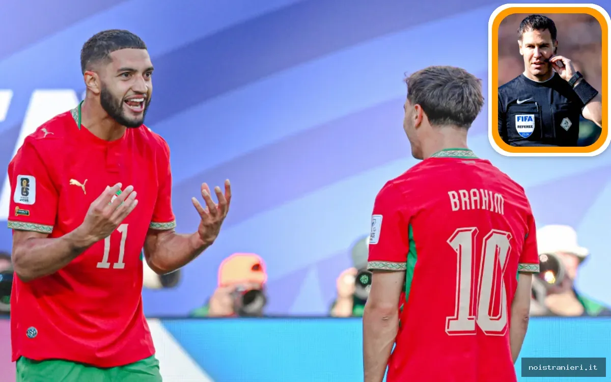 Marocco arbitro olandese fiducia Ouahbi 2026