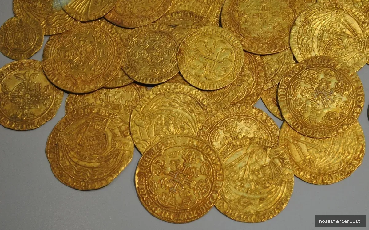 Monete d’oro marocchine ritrovate da relitto olandese 2026