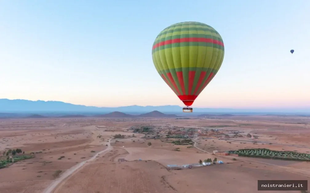 Mongolfiere Marrakech bloccate a terra 2026