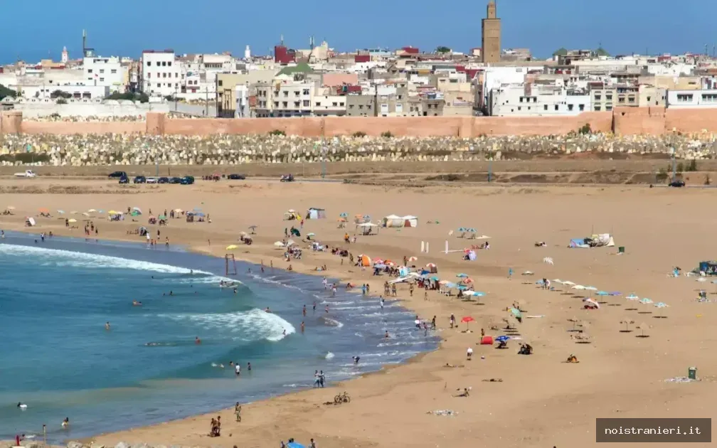 Ondata di calore Marocco divieto balneazione 2026