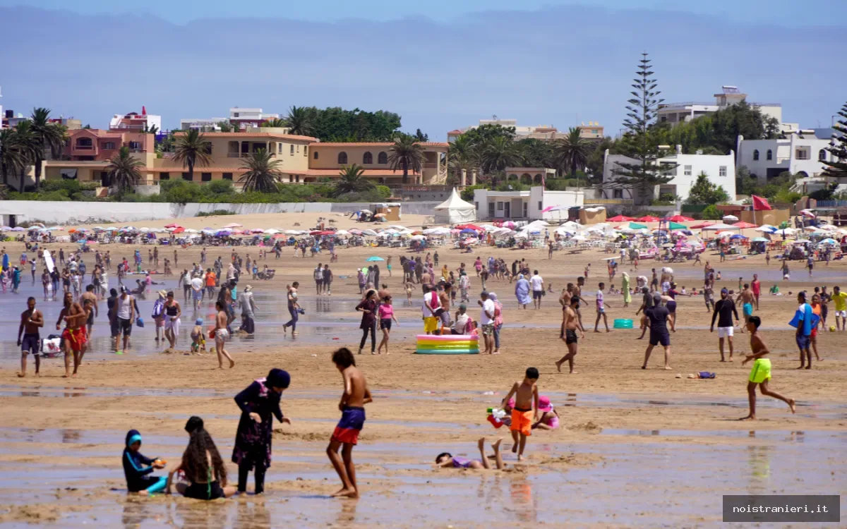 Spiagge Casablanca libere occupazioni abusive 2026
