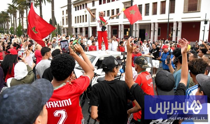 Marocco quarti mondiale 2026 festa e unità